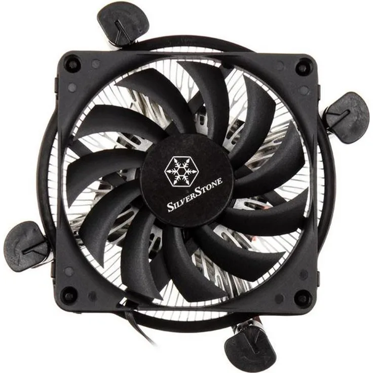 SilverStone Nitrogon NT08-115XP - Prozessorkühler - (für: LGA1156, LGA1155, LGA1150, LGA1151) - Aluminium mit Kupferbasis - 80 mm