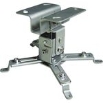 G&BL Deckenhalterung für Beamer-Projektoren drehbar-neigbar Silber