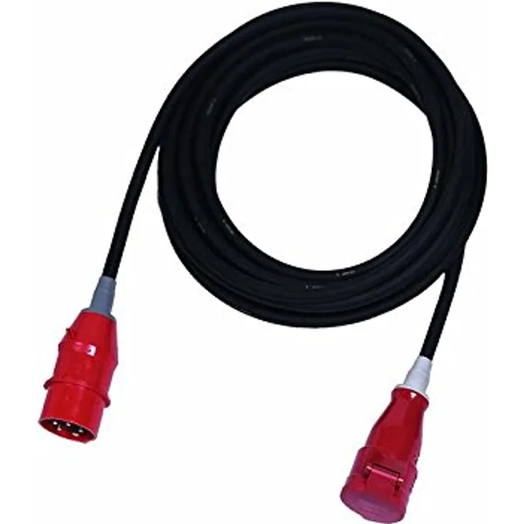 PSSO E verlängerung 16A 5x2.5 10m Rot