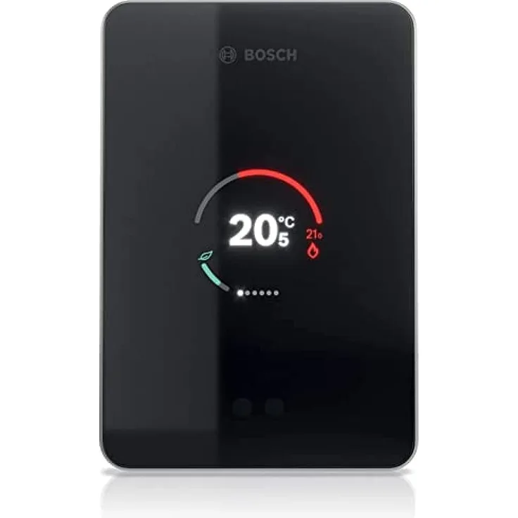 Bosch EasyControl CT200, smarter WLAN-Regler mit Touchscreen, Smartes Thermostat, schwarz (41025476)