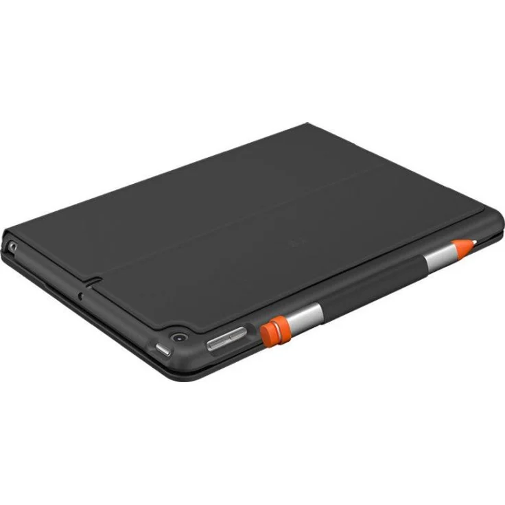 Logitech SLIM FOLIO für iPad der (7. Generation) Tastatur-Case mit Bluetooth (Modell: A2197, A2200, A2198) Grafit (Qwertz) – Bild 5