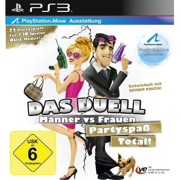 Das Duell - Männer vs. Frauen: Partyspaß Total! (Move) (PS3)