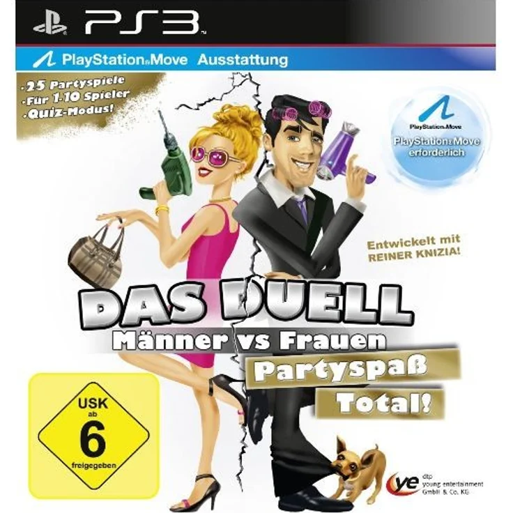 Das Duell - Männer vs. Frauen: Partyspaß Total! (Move) (PS3)