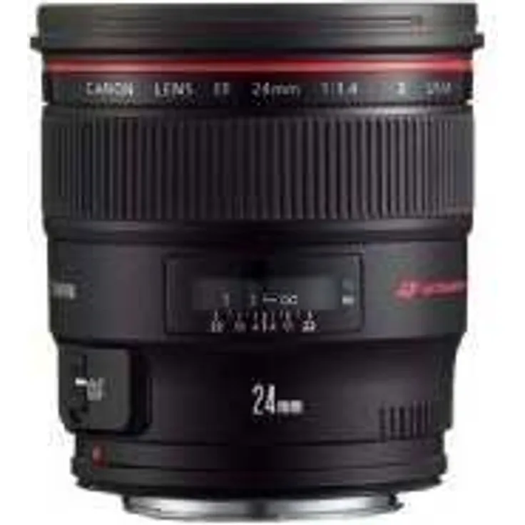 Canon EF 24mm 1:1, 4 L USM Objektiv (77mm Filtergewinde) schwarz