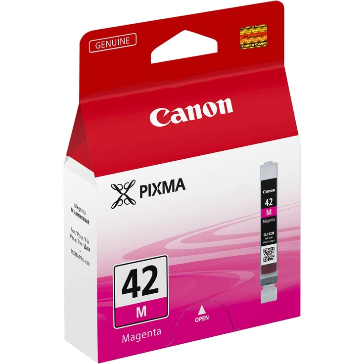 Canon CLI-42 M original Tintenpatrone Magenta für Pixma Inkjet Drucker PRO100-PRO100S – Bild 1