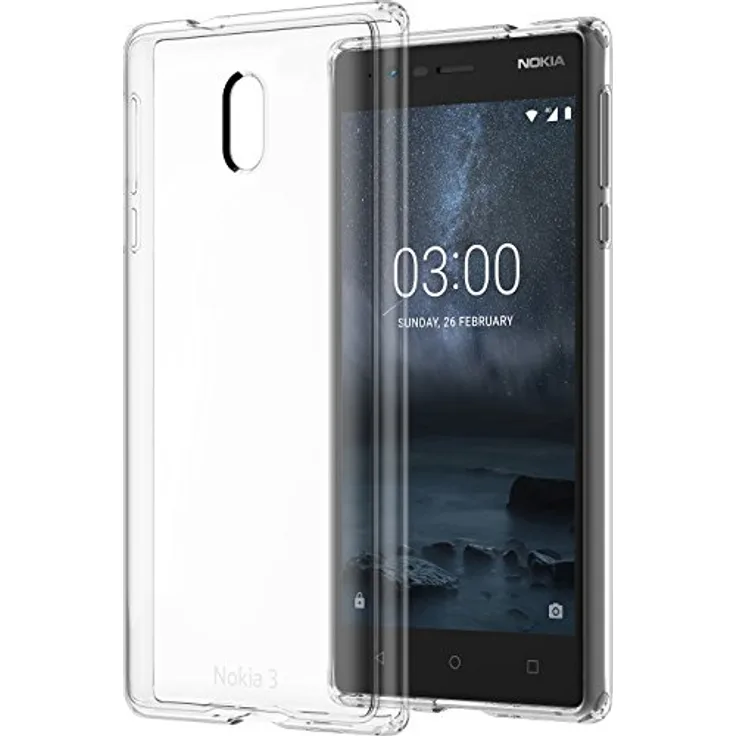 Nokia 1A21M1F00VA Hybrid Crystal Hülle CC-705 für Nokia 3
