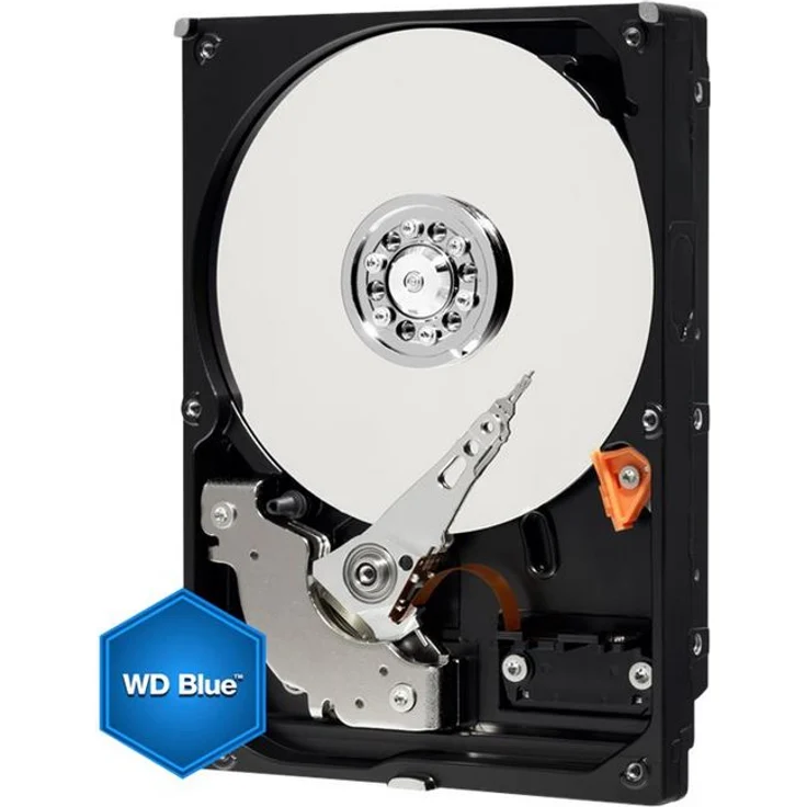 WD Blue WD10EZRZ - Festplatte - 1 TB - intern - 3.5 Zoll (8.9 cm) - SATA 6Gb/s - 5400 rpm - Puffer: 64 MB (WD10EZRZ) – Bild 1