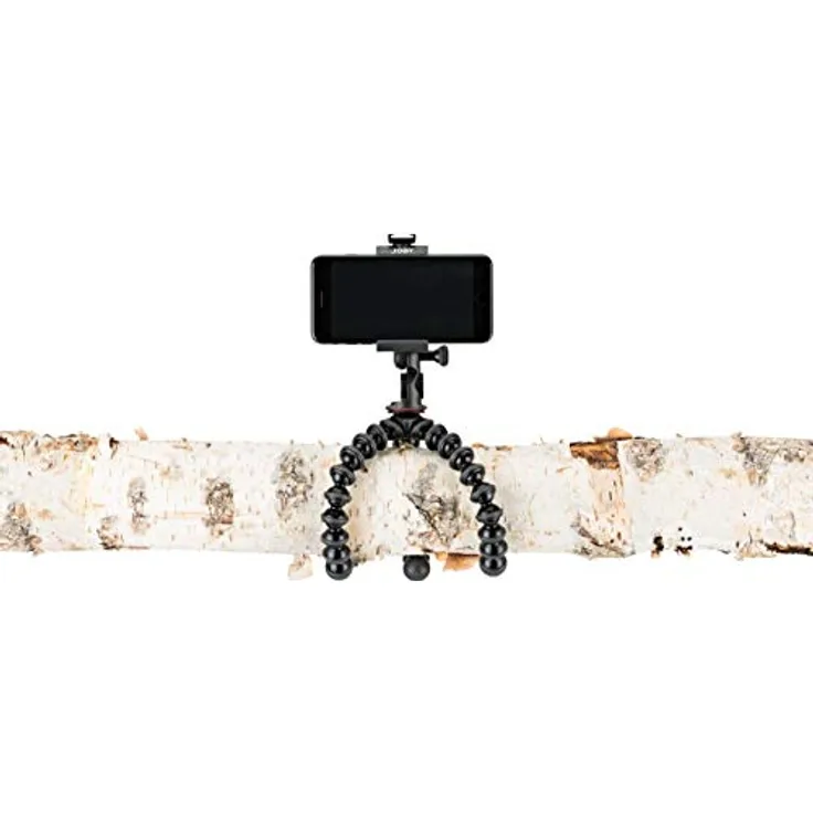 JOBY JB01551-BWW GripTight PRO 2 + GorillaPod Universal-Handy-Halter + Flexi-Stativ in Profi-Ausführung (geeigent für Alle Smartphones mit oder ohne Hülle)