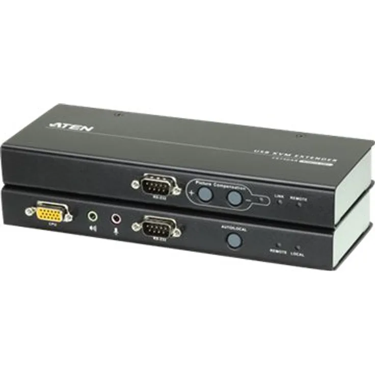 ATEN 750A VGA KVM Extender mit Audio und RS232 schwarz