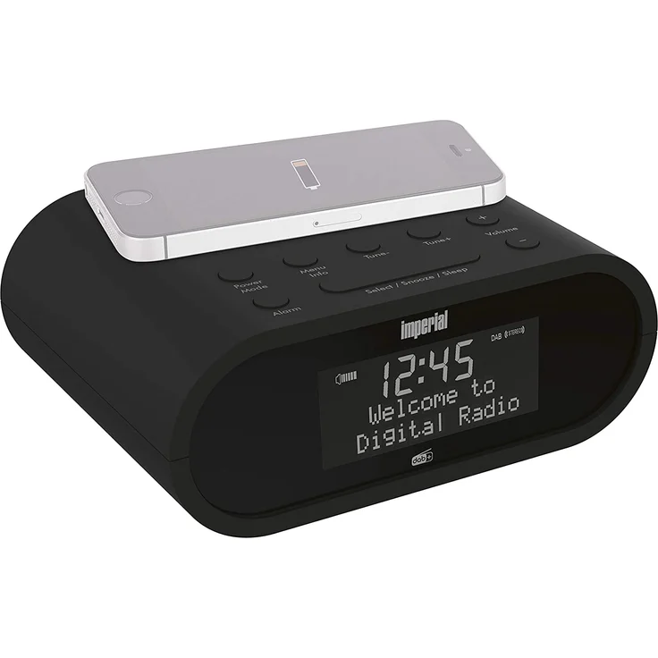 Imperial Dabman d20 Radiowecker, Dot-Matrix-Display, schwarz – Bild 3
