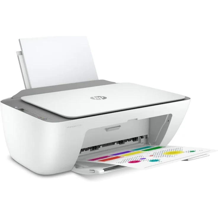 HP DeskJet 2720e (3-in-1) Multifunktionsdrucker - (Tintenstrahl) Farbe, Druckgeschwindigkeit: 7,5 s/w, 5,5 Farbe, Auflösung: 1200 x 1200, WLAN a/, AirPrint, Mobile Print (26K67B) – Bild 2