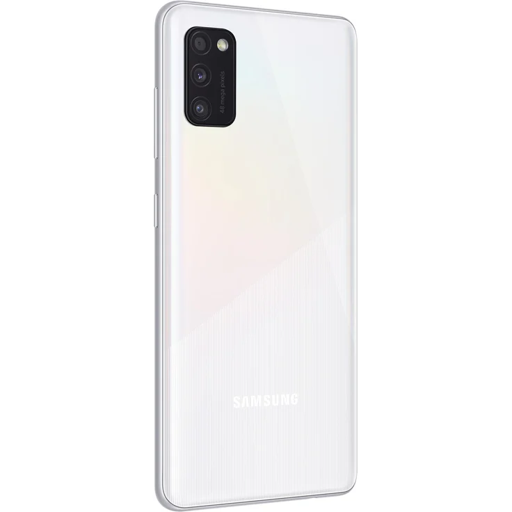 Samsung Galaxy A41 Smartphone 15,49cm (6,1 Zoll) Super-AMOLED-Display, 64GB interner Speicher, 4GB RAM, Dual-SIM, Android, White – Bild 3