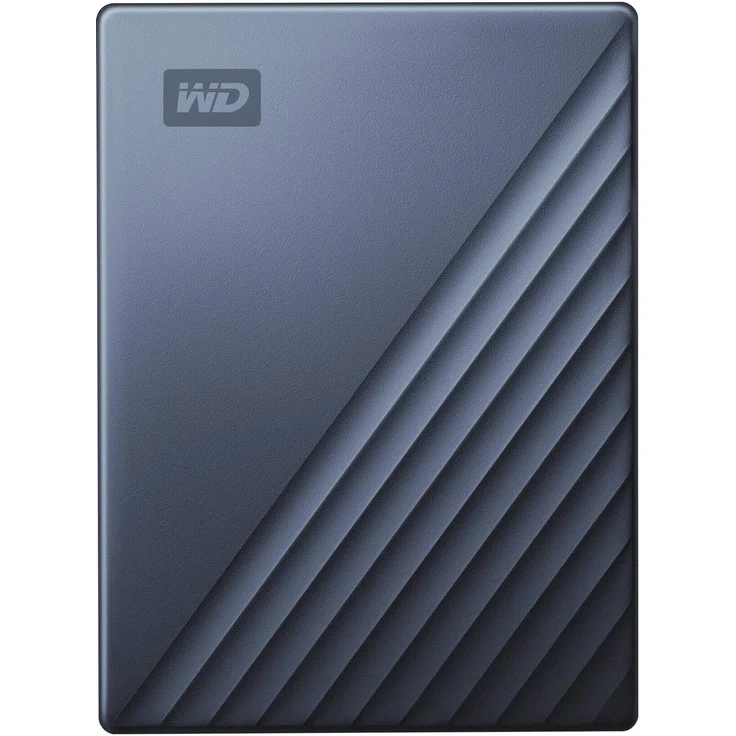 WD My Passport Ultra WDBC3C0020BBL - Festplatte - verschlüsselt - 2 TB - extern (tragbar) - USB 3.0 (USB-C Steckverbinder) - 256-Bit-AES - Blau (WDBC3C0020BBL-WESN) – Bild 6
