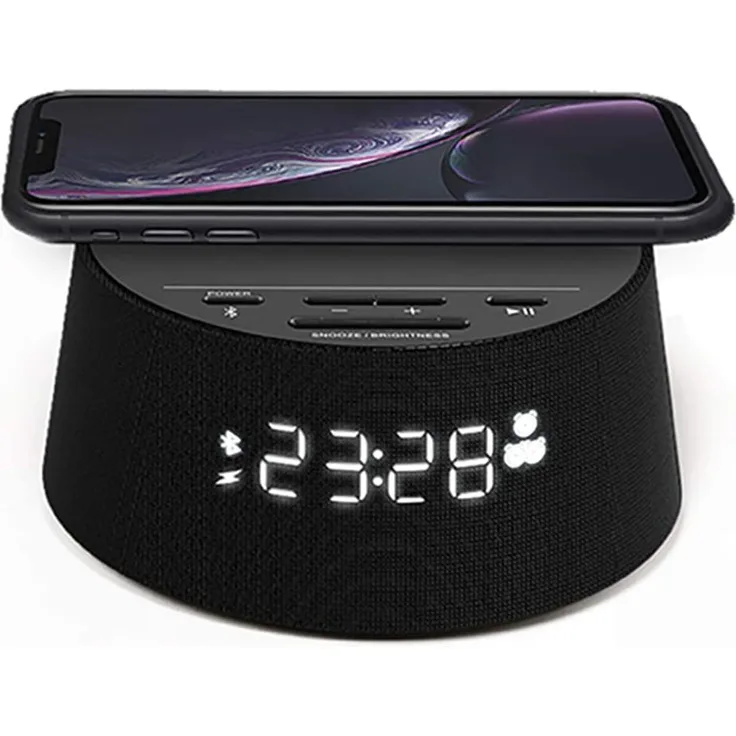 Philips PR702-12 Radiowecker mit Bluetooth, schwarz