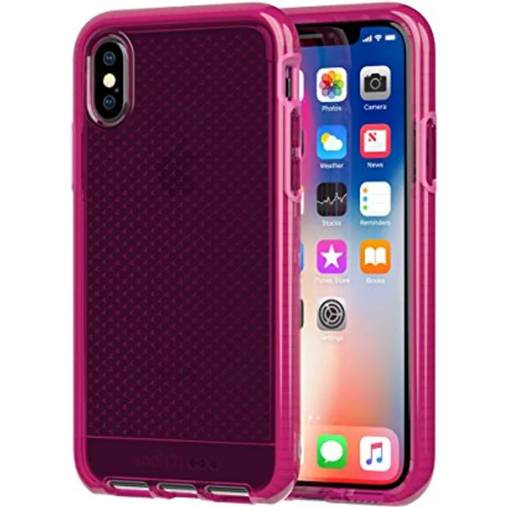 Tech 21 T21-5995 EVO Check iPhone X PINK