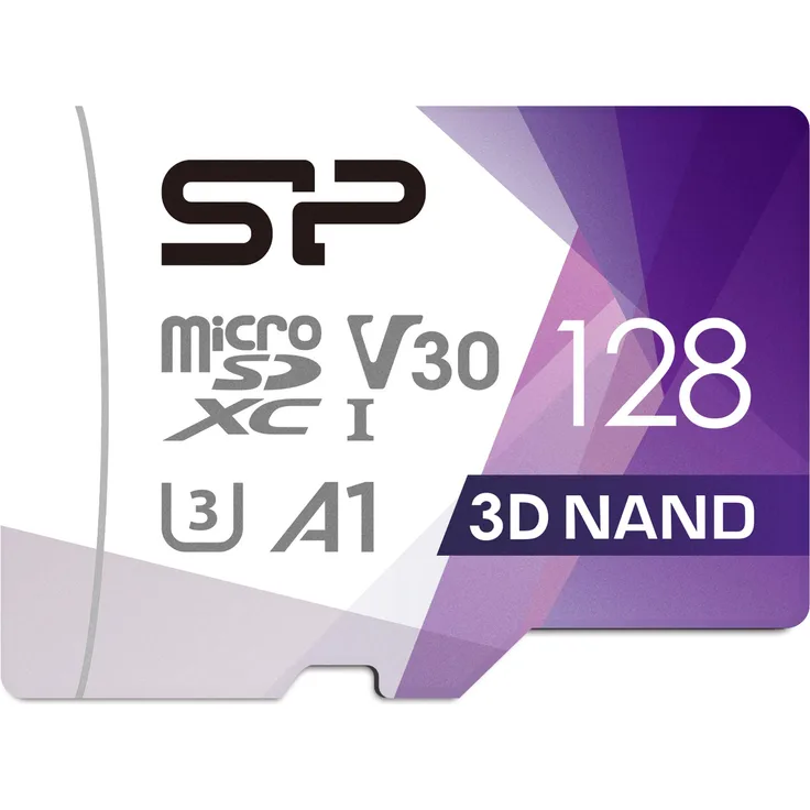 Silicon Power (FBE-SU128GBSTXDU3V20EU) MicroSDXC UHS-3 Speicherkarte (128 GB)