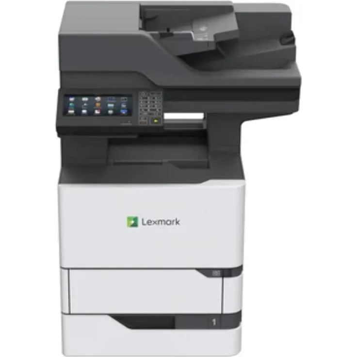 Lexmark MX722adhe (4-in-1) Multifunktionsdrucker - (Laser) Mono, Druckgeschwindigkeit: 66 s/w, Auflösung: 1200 x 1200, LAN, AirPrint (25B0033)