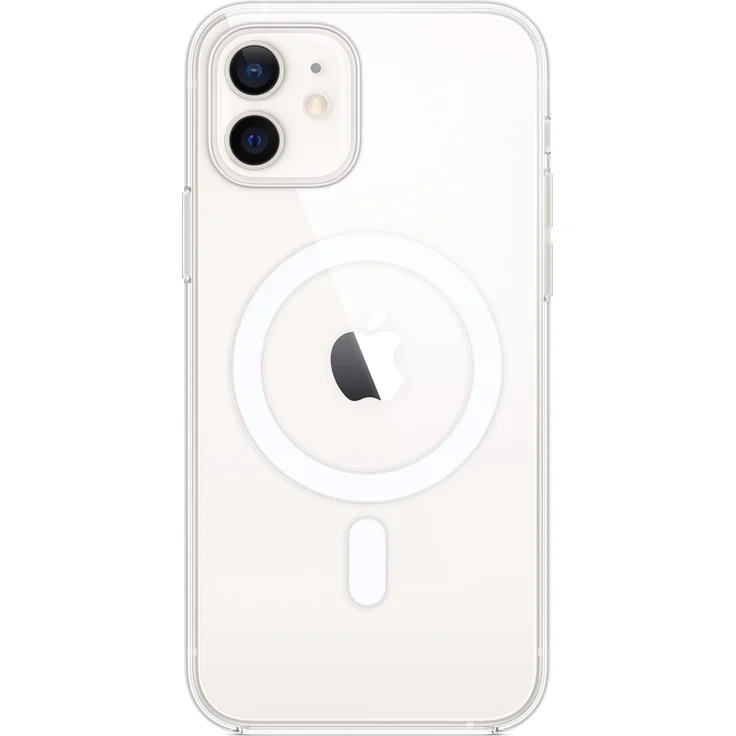 Apple MHLM3ZM/A Clear Case mit MagSafe, geeignet für Apple iPhone 12/12 Pro, Handy-Schutzhülle, transparent – Bild 1