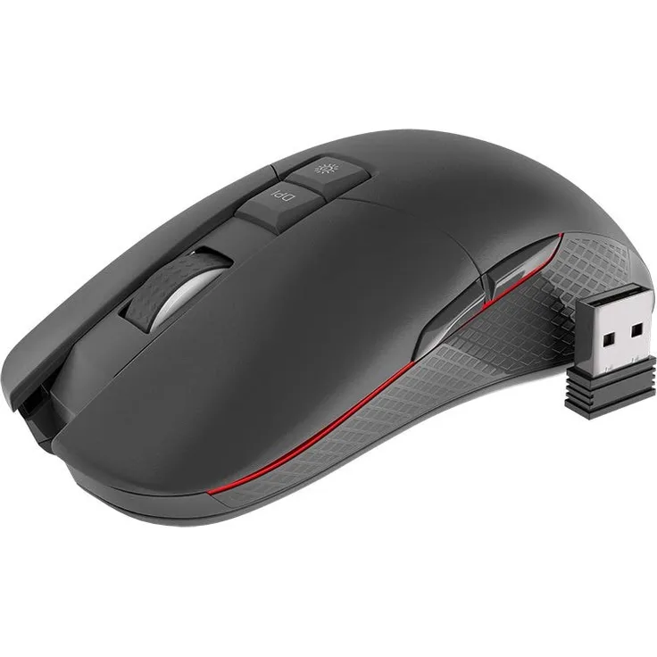 Genesis Kabellose Gaming-Maus Zircon 330, 3600dpi, Schwarz
