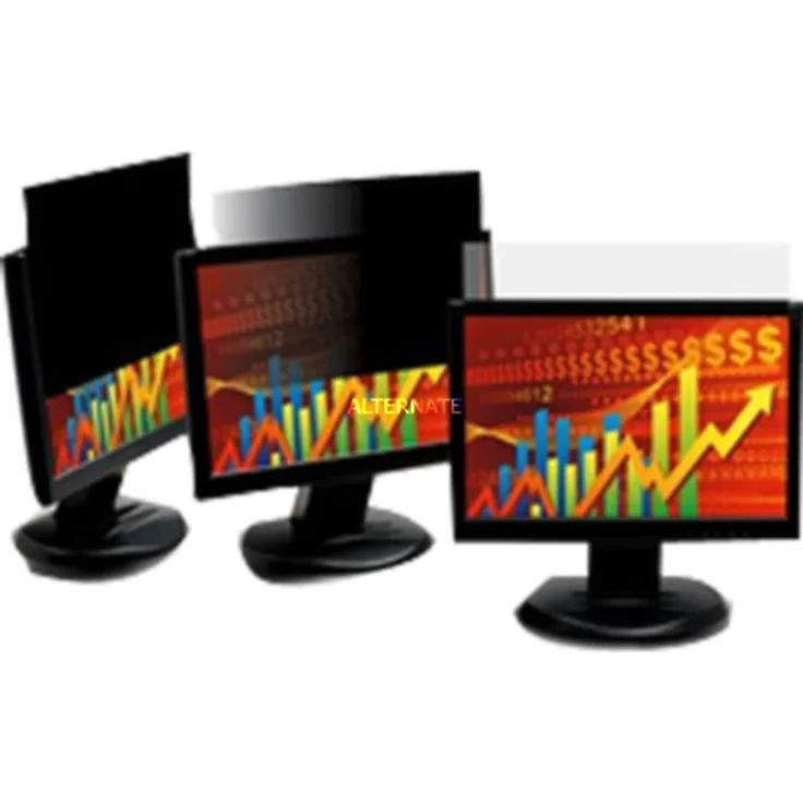 3M Blickschutzfilter Standard 61,0 cm (24'') Weit, schwarz