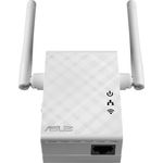 Asus RP-N12 Repeater (Wi-Fi 4 N300, WLAN Reichweitenverlängerung, Power-Schalter, 2 externe Antennen, App Steuerung)