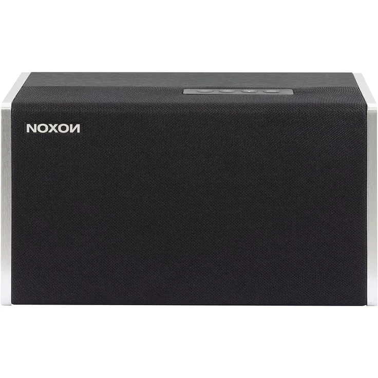 NOXON 15300 NOVA S Wireless Multiroom Lautsprecher (WLAN, Bluetooth, Netzschalter) silber