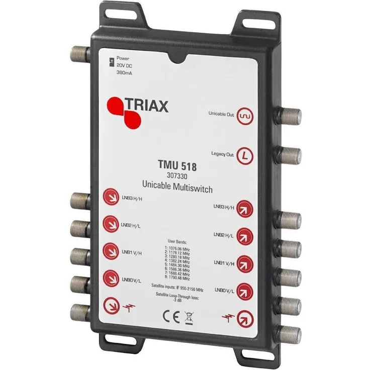 Triax-Hirschmann Unicable-Multischalter TMU 518