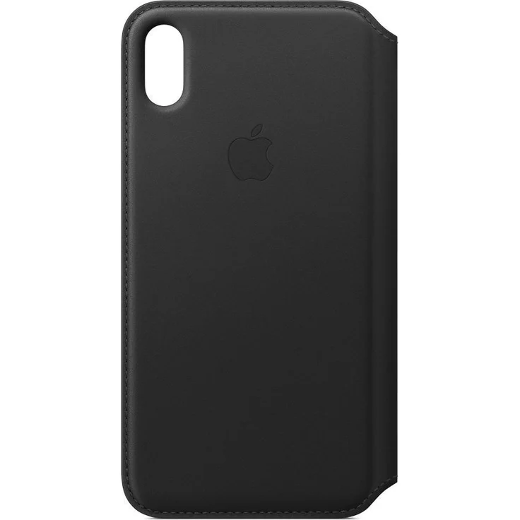 Apple MRX22ZM/A Leder Folio, geeignet für Apple iPhone Xs Max, Book-Style Case, schwarz – Bild 4