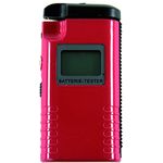 REV Ritter 0037329012 LCD-Batterie-Tester, rt, 1.5 V, Rot