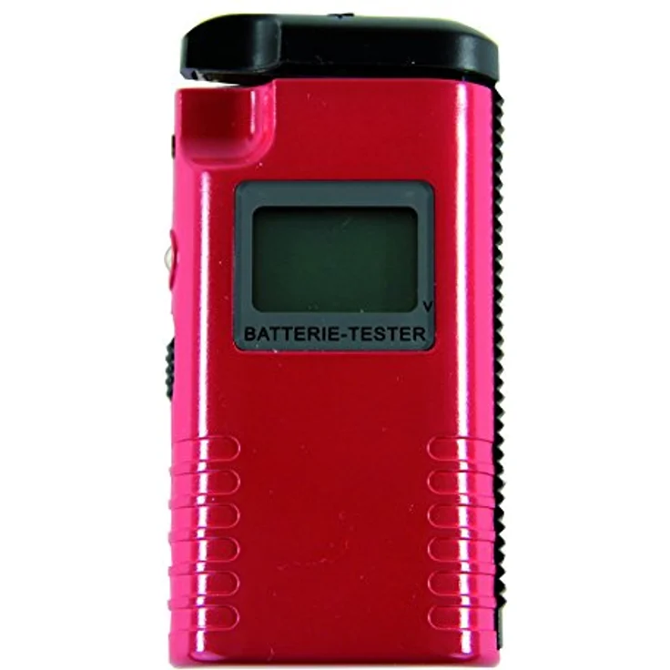 REV Ritter 0037329012 LCD-Batterie-Tester, rt, 1.5 V, Rot – Bild 1