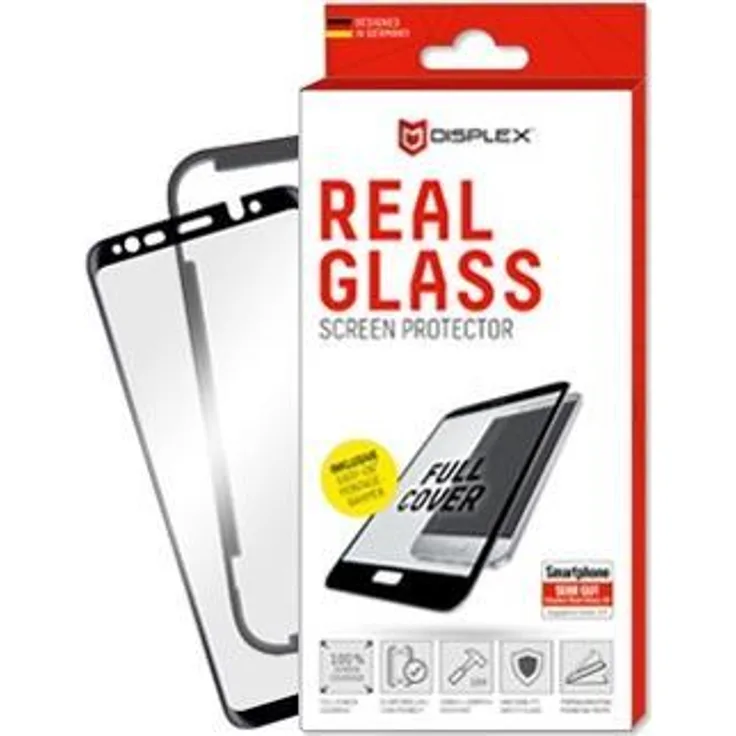 DISPLEX Real Glass 3D Samsung Note 10, Black