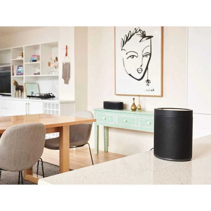 Yamaha MusicCast 20 Multiroom-Lautsprecher mit Alexa, Webradio, geeignet für Indoor, schwarz – Bild 7