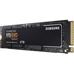 Samsung 970 EVO Solid State Drive (SSD) M.2 2000 GB Serial ATA III 3D MLC NVMe - Interne Solid State Drives (SSD) (2000 GB, M.2, 3500 MB-s)