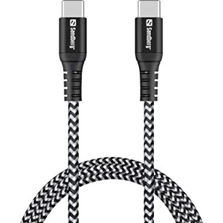 Sandberg Survivor - USB-Kabel - USB-C (M) bis USB-C (M) - 1 m (441-38)