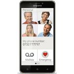 Emporia SMART.2 12,7 cm (5 Zoll) Smartphone (8MP Kamera, 16GB Speicher) Blueberry-Chrom