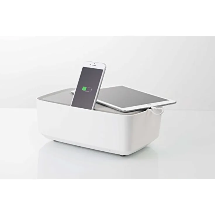 KMP Protective Box - Basic Ladestation, weiß