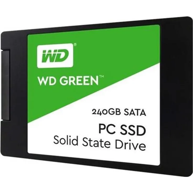 WD Green PC SSD WDS240G1G0A - Solid-State-Disk - 240 GB - intern - 2.5 Zoll (6.4 cm) - SATA 6Gb/s (WDS240G1G0A)