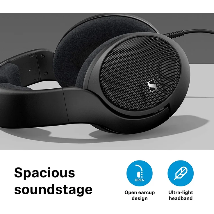 Sennheiser HD 560S Over-Ear-Kopfhörer, schwarz – Bild 3