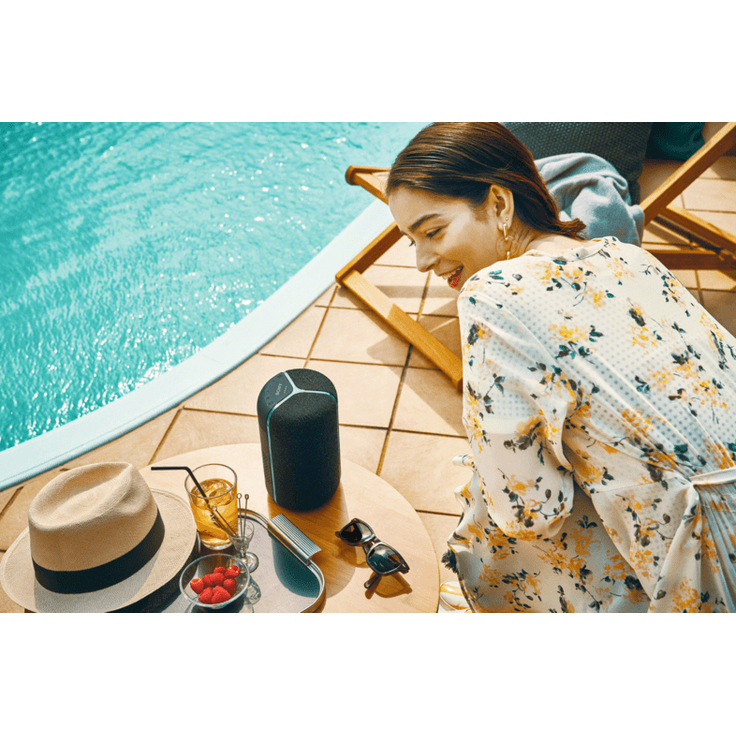 Sony SRS-XB402M Bluetooth-Lautsprecher (EXTRA BASS, integriertes Amazon Alexa, Spotify Connect) schwarz – Bild 8