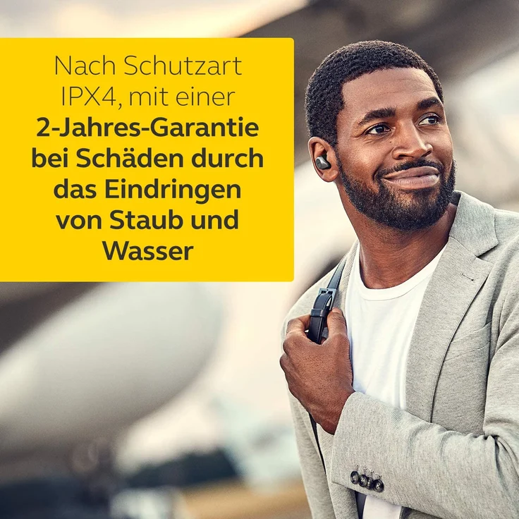 Jabra Elite 85t In-Ear Kopfhörer, Bluetooth, Mikrofon, Noise Cancelling, spritzwassergeschützt, Titan schwarz – Bild 13