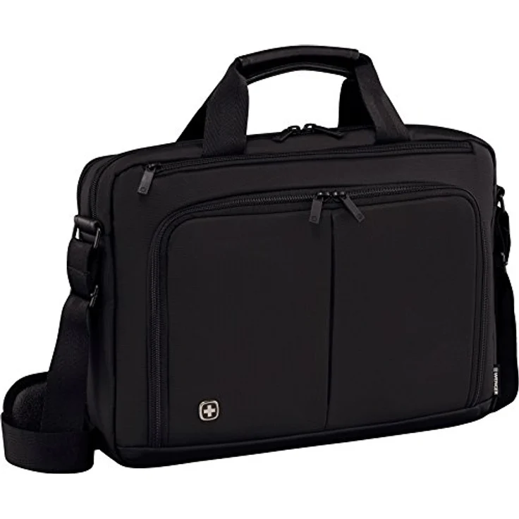 Wenger Elegante Businesstasche für Laptops Source bis zu 14'' Laptop Aktentasche schwarz – Bild 1