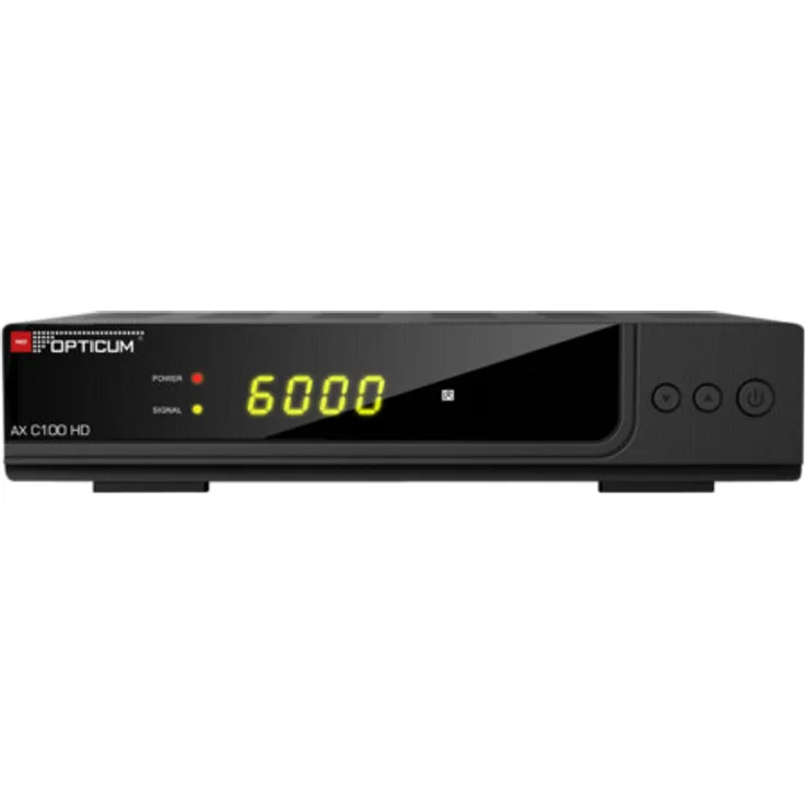 Opticum AX C100 HD ohne PVR, DVB-C, HDMI, EPG, schwarz