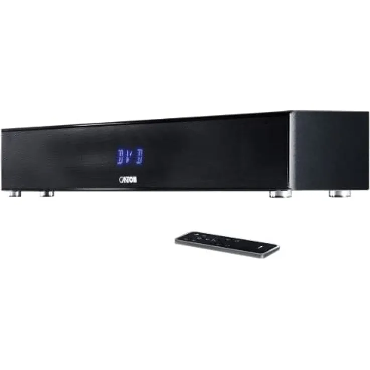 Canton DM 8 2.1 Soundbar mit Subwoofer, kabelgebunden, geeignet für TV, schwarz 