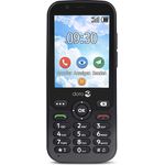 Doro 7010 - 4G Mobiltelefon (3 MP Kamera, 2,8 Zoll (7,11cm) Display, LTE, GPS, Bluetooth, WhatsApp, Facebook, WiFi) graphit