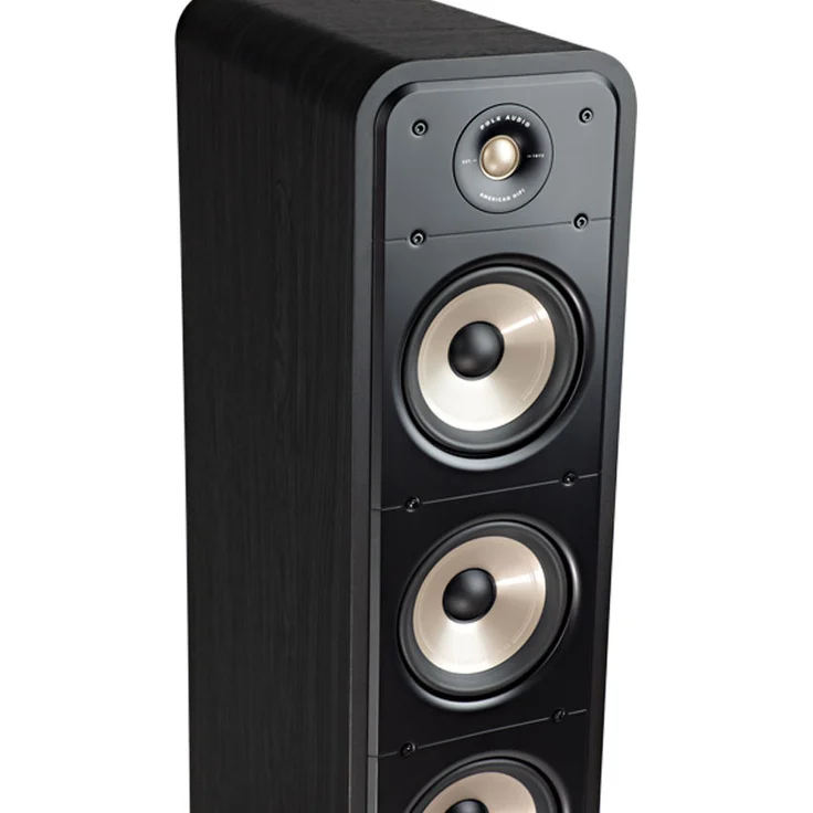 Polk Audio Signature S60E Standlautsprecher, HiFi Lautsprecher für Musik und Heimkino Sound, passiver Full Range Lautsprecher, 20 - 300 Watt, 8 Ohm, High Res, 36Hz - 40kHz (Stück) Standlautsprecher - 20 Watt - schwarz – Bild 2