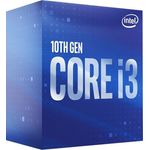 Intel Core i3-10100, 4 Kerne (8 Threads), 3,6 - 4,3 GHz, Boxed (BX8070110100)
