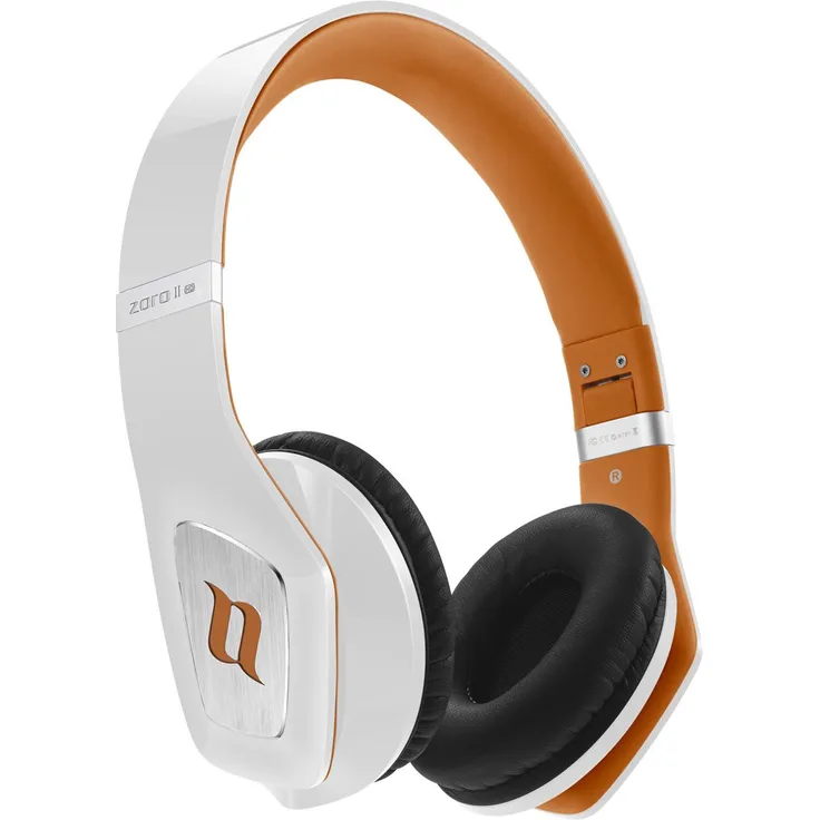 Noontec MF3122(B) Zoro HD II On-Ear-Kopfhörer weiß, orange