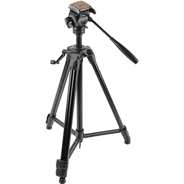 Walimex FW-3970 Semi-Pro Stativ mit Neiger (172 cm)