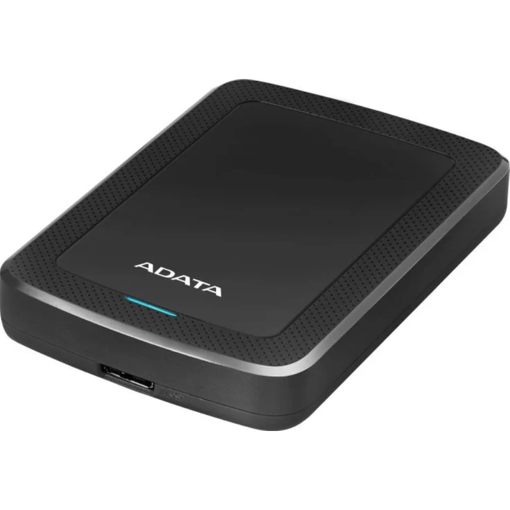 ADATA HV300 - Festplatte - 4 TB - extern (tragbar) - USB 3.1 - 256-Bit-AES - Schwarz (AHV300-4TU31-CBK) – Bild 1