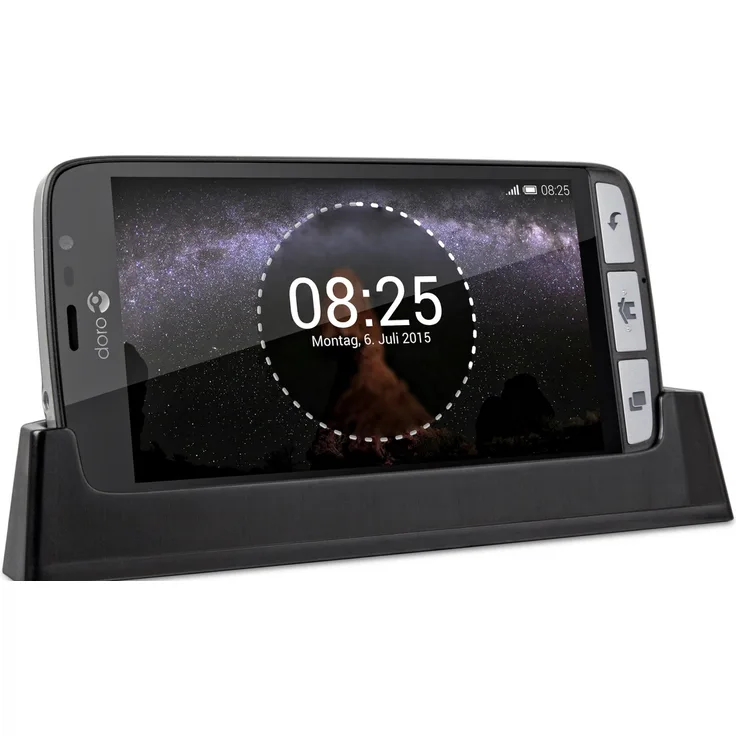 Original Doro Liberto 820 Mini Ladestation Charging Cradle Schwarz Neu
